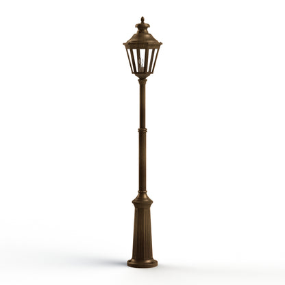 Lampadaire Louis XIII N°8 Patiné doré 009 130015009