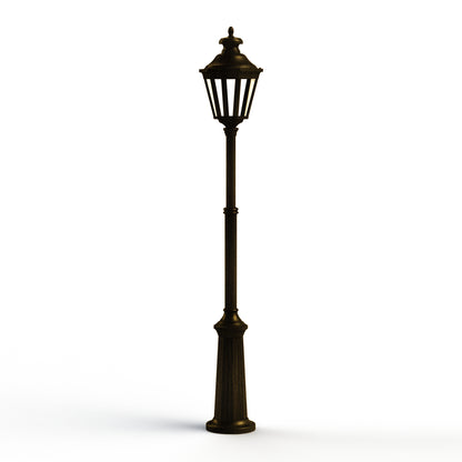 Lampadaire Louis XIII N°8 LED 2700°K Patiné doré 009 130116009