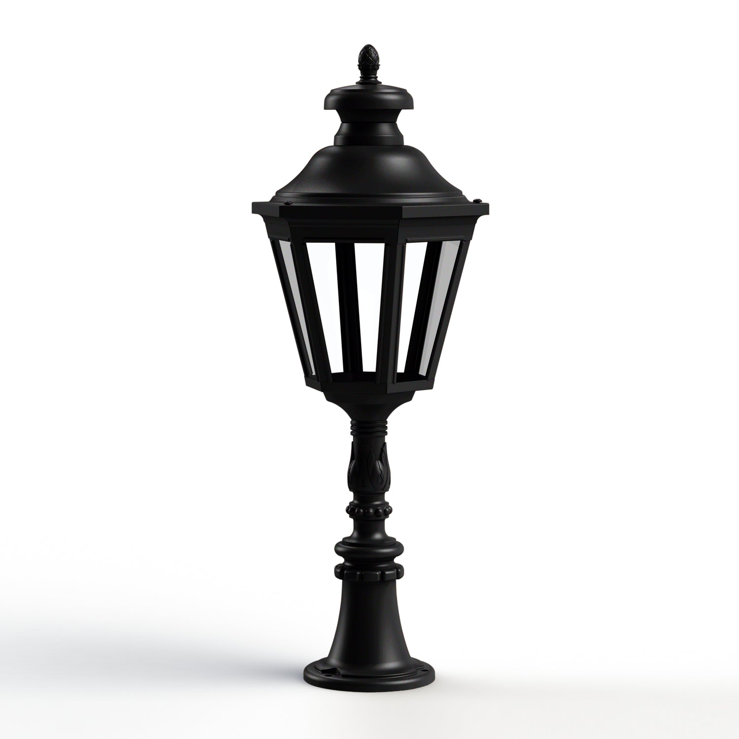 Borne Louis XIII N°9 LED 2700°K Noir foncé 000