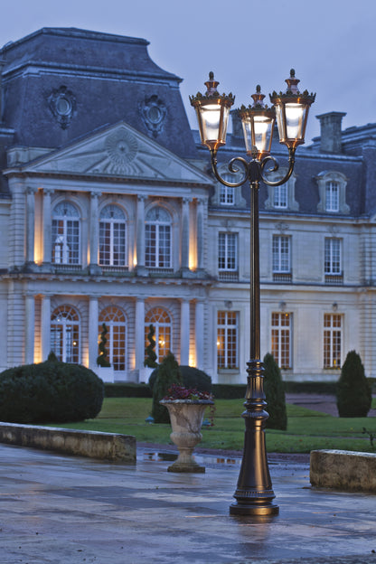 Lampadaire Louvre N°9 LED 2700°K Patiné doré 009 133118009