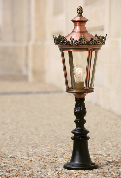 Lampadaire Louvre N°9 E27 Cuivre patiné vernis 080 133017080