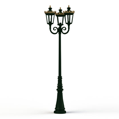 Lampadaire Louvre N°10 E27 Vert sapin 067 133019067