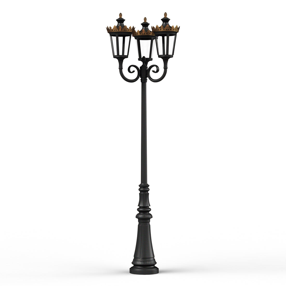 Lampadaire Louvre N°10 LED 2700°K Noir foncé 000 133120000