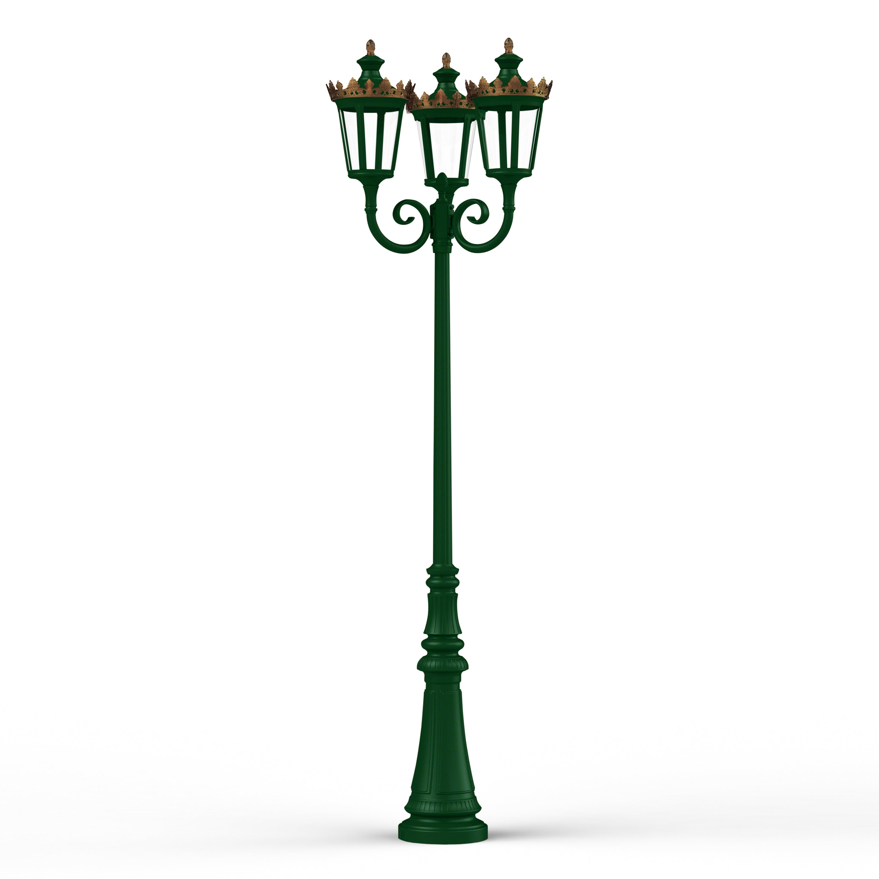 Lampadaire Louvre N°10 LED 2700°K Vert sapin 067 133120067