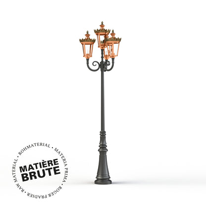 Lampadaire Louvre N°11 E27 Cuivre brut 082 133021082