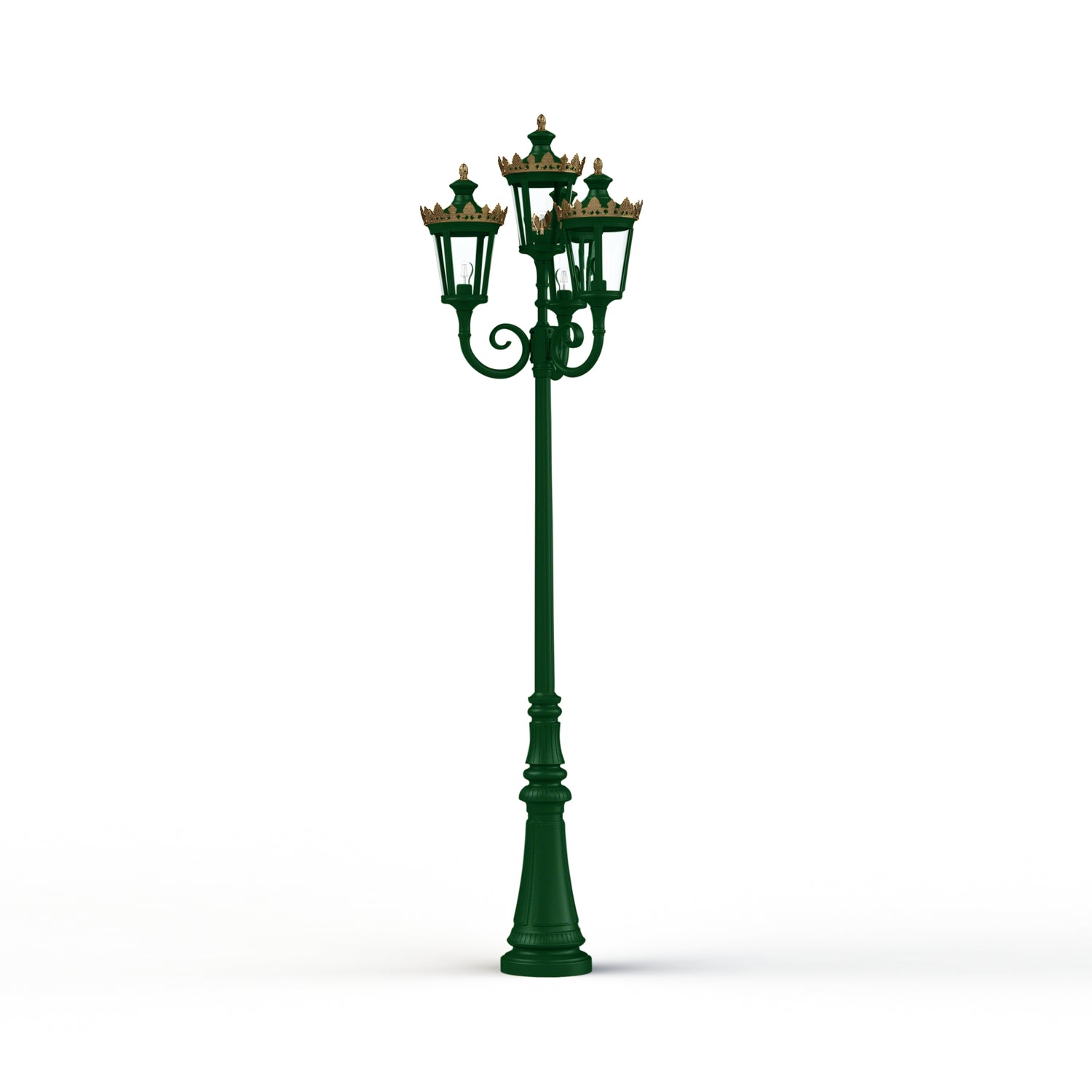 Lampadaire Louvre N°11 E27 Vert sapin 067 133021067