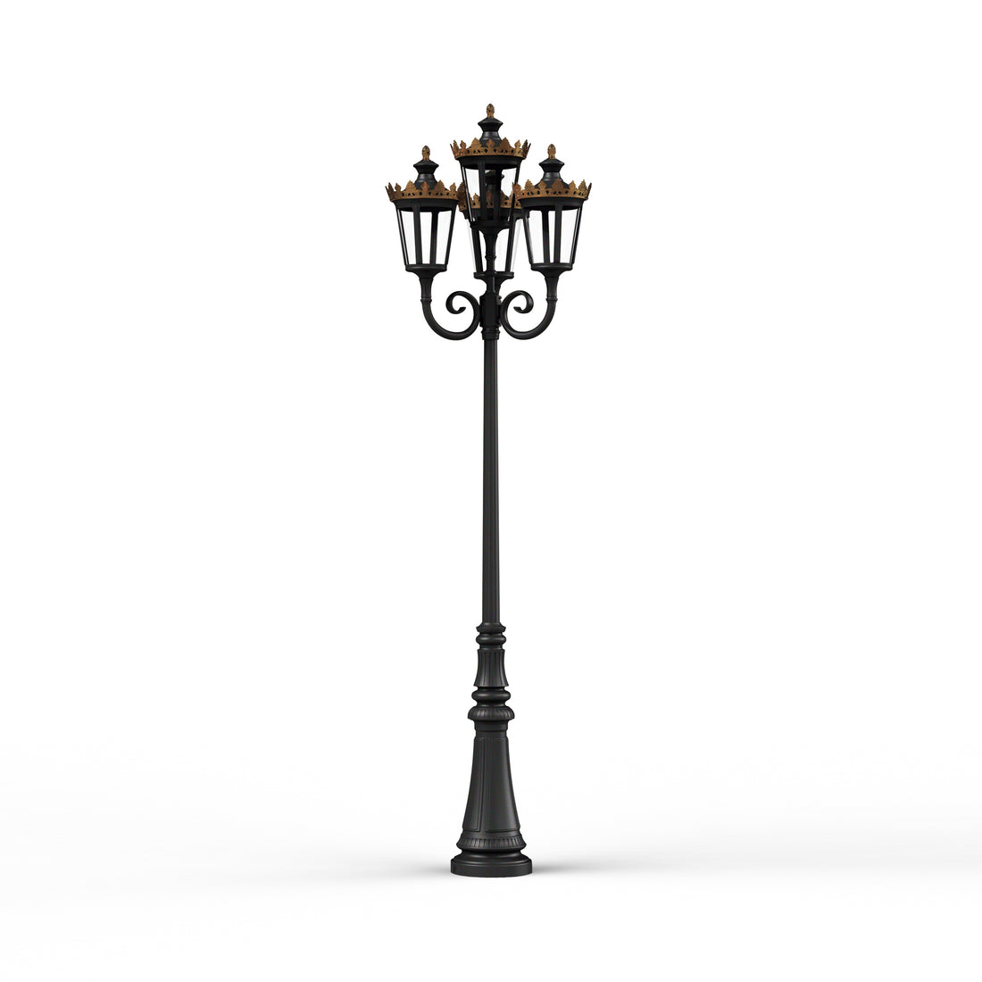 Lampadaire Louvre N°11 LED 2700°K Noir foncé 000 133122000