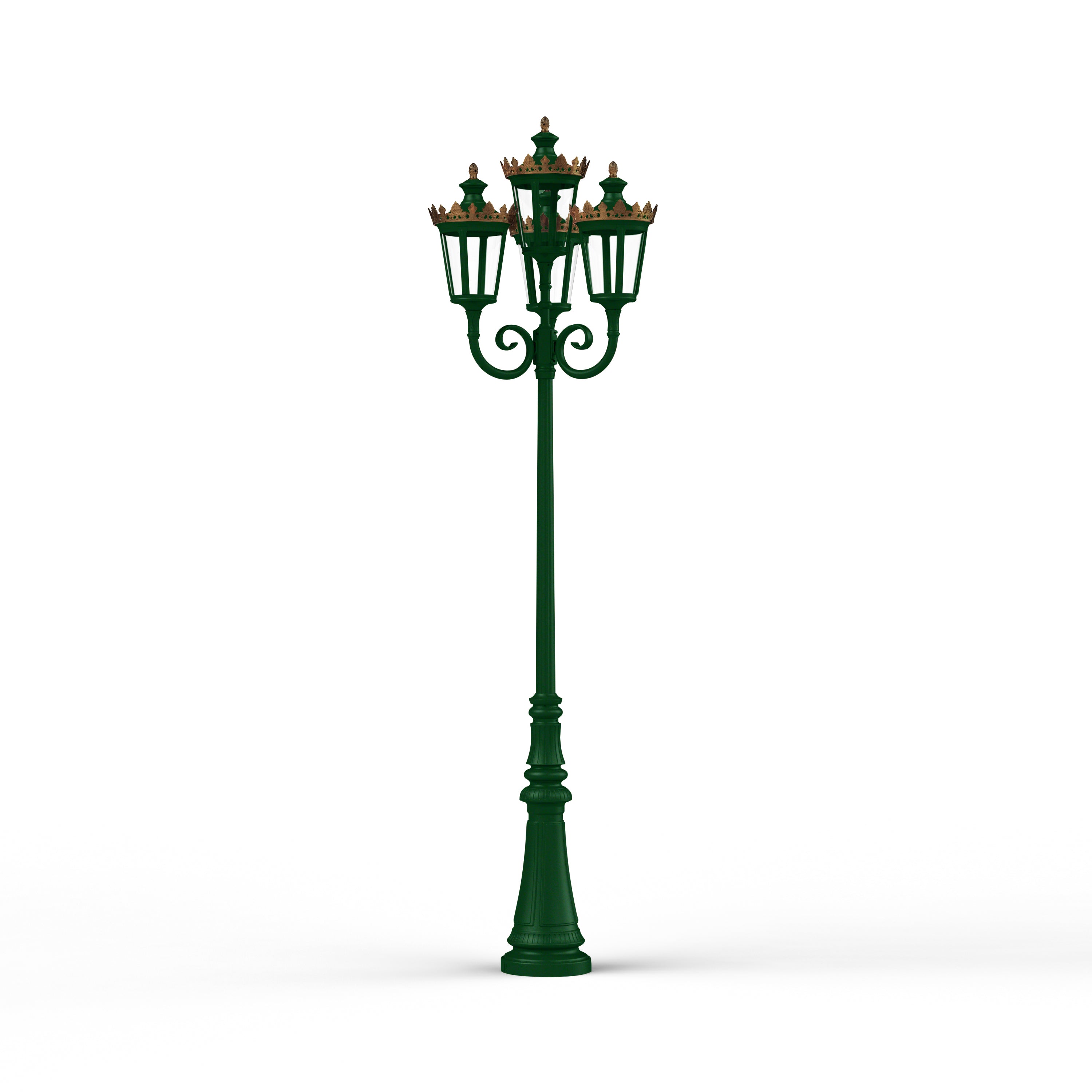 Lampadaire Louvre N°11 LED 2700°K Vert sapin 067 133122067