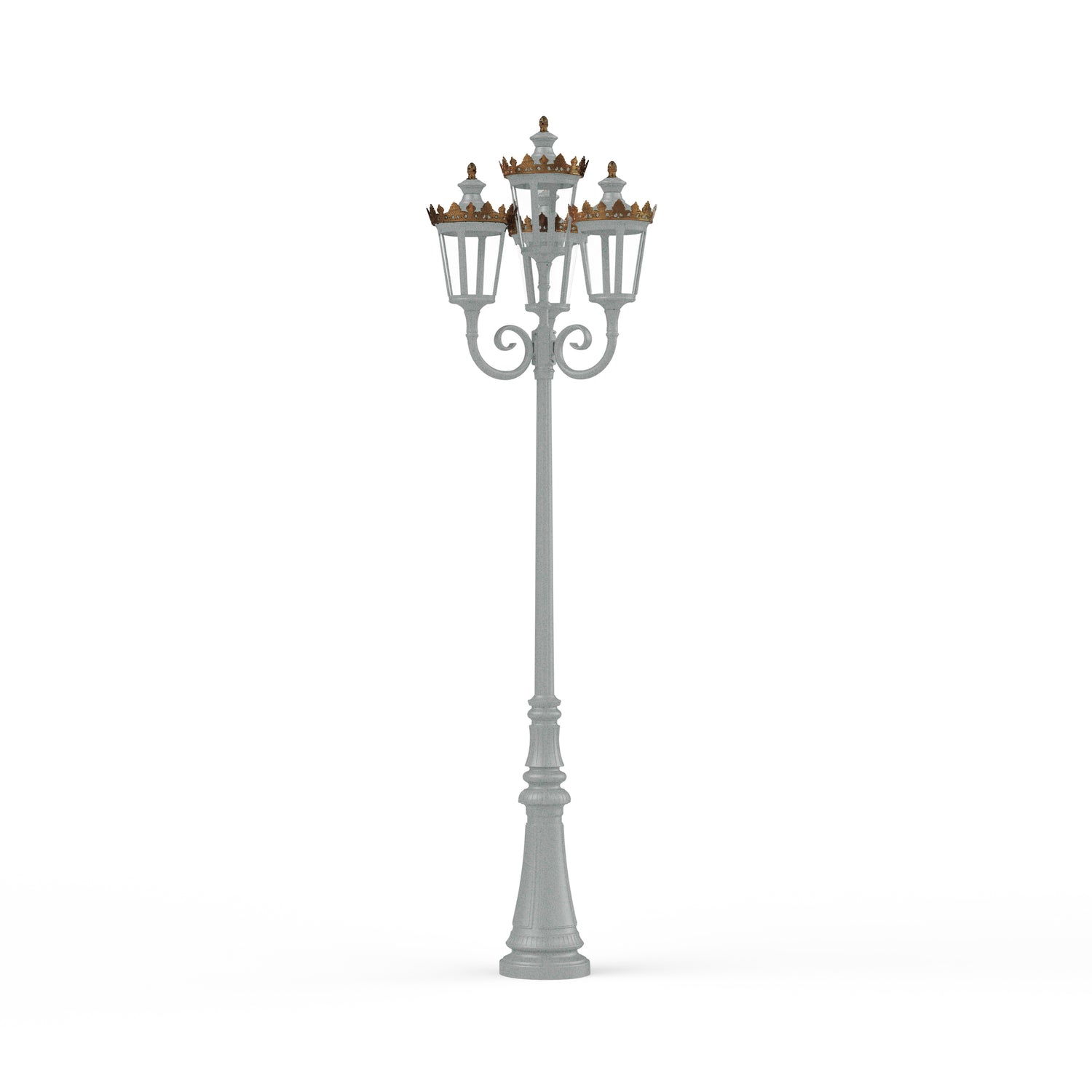 Lampadaire Louvre N°11 LED 2700°K Gris soie 105 133122105