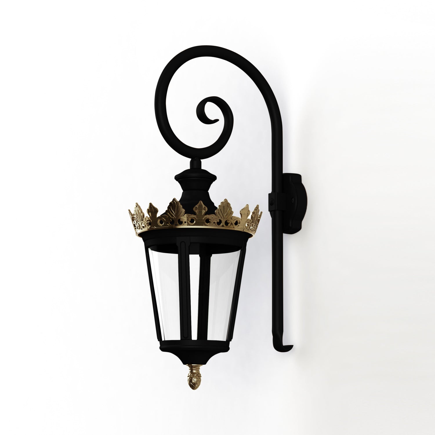 Applique Louvre N°2 LED 2700°K Noir foncé 000 133104000