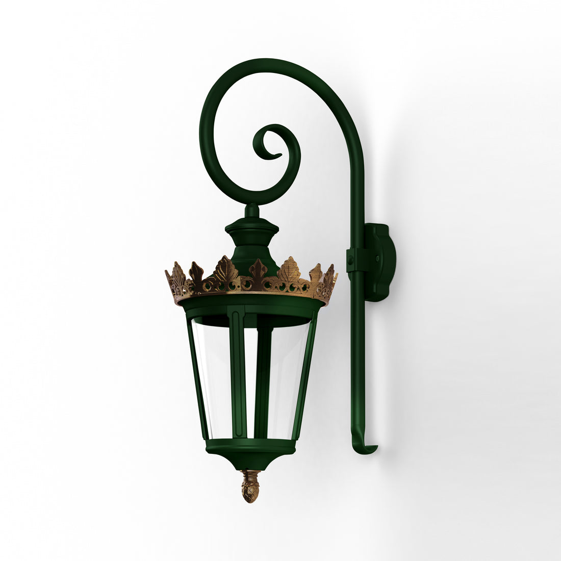 Applique Louvre N°2 LED 2700°K Vert Anglais 019 133104019