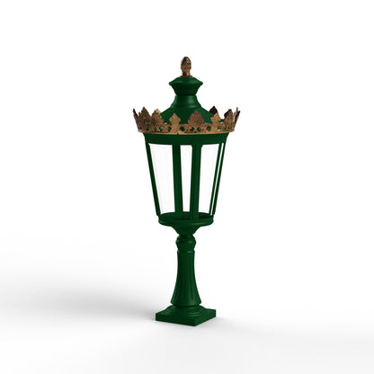 Borne Louvre N°3 LED 2700°K Vert sapin 067 133106067