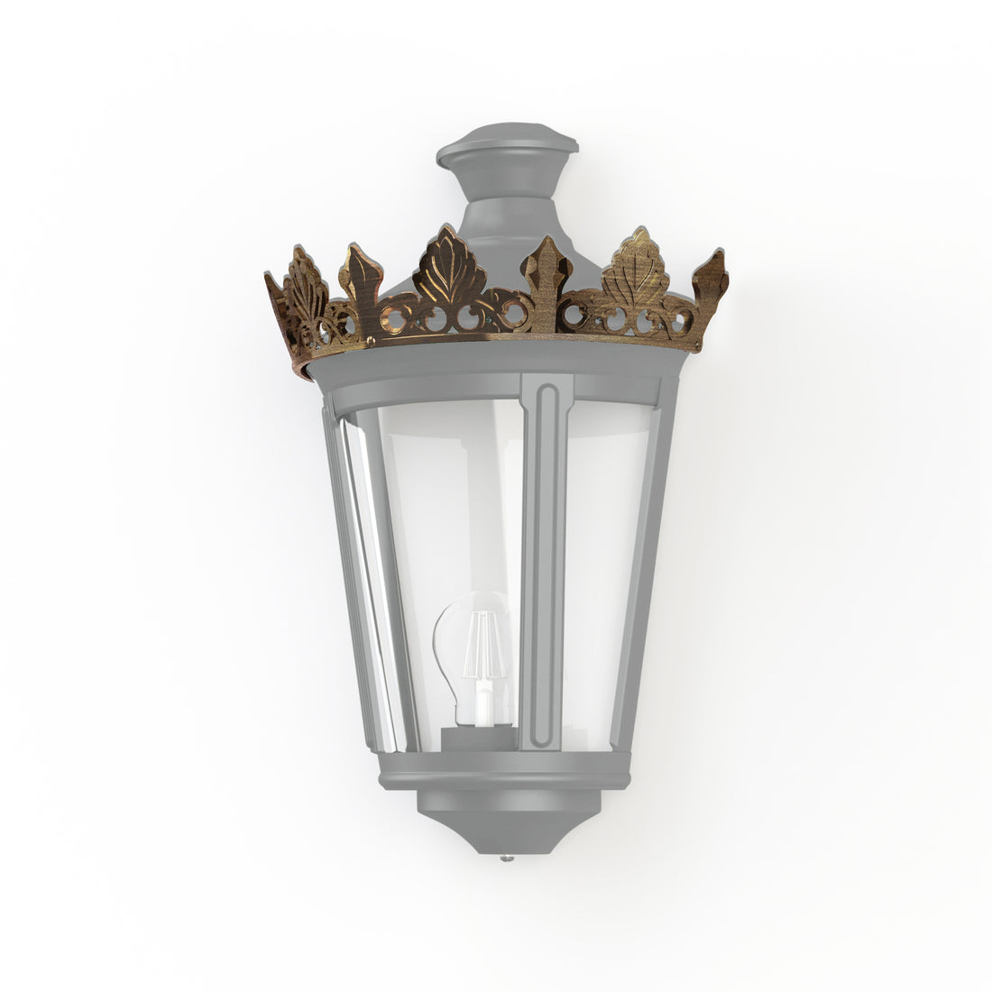 Applique Louvre N°4 E27 Gris soie 105 133007105