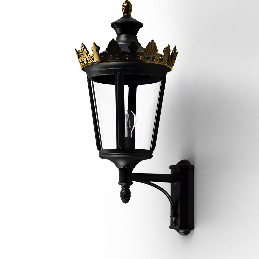 Applique Louvre N°5 E27 Noir foncé 000 133009000
