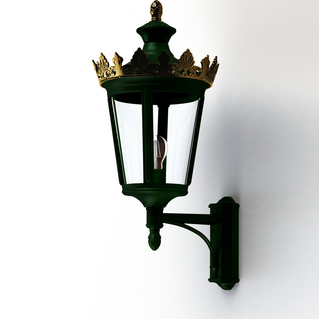 Applique Louvre N°5 E27 Vert Anglais 019 133009019