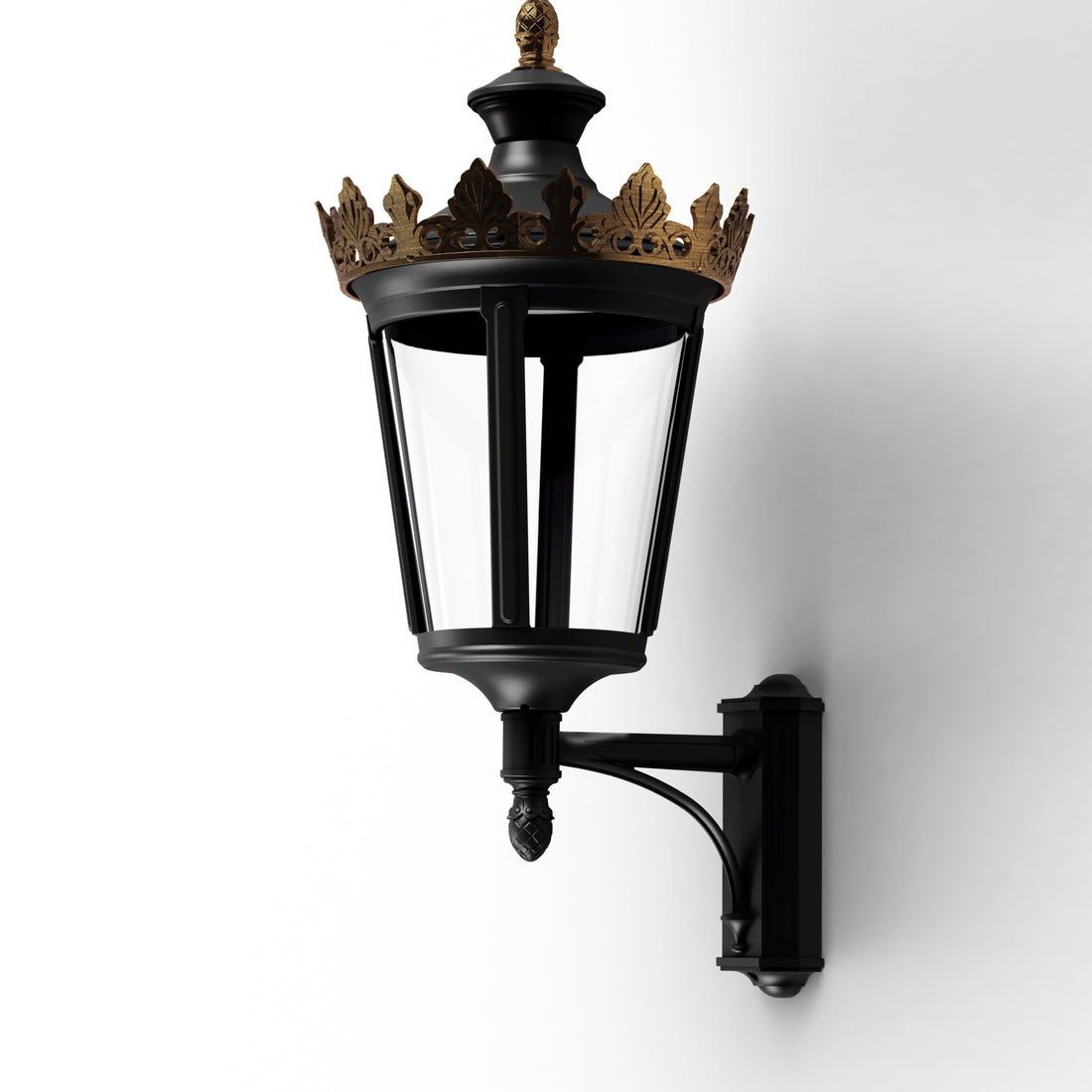 Applique Louvre N°5 LED 2700°K Noir foncé 000 133110000