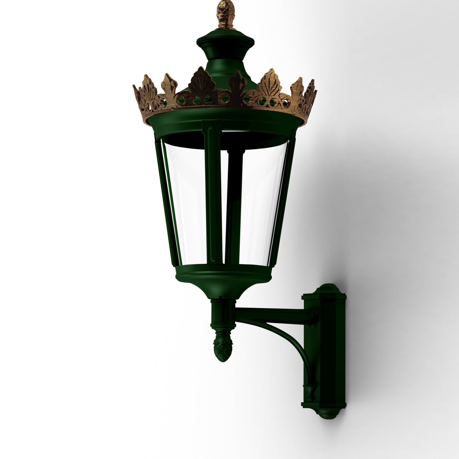 Applique Louvre N°5 LED 2700°K Vert Anglais 019 133110019
