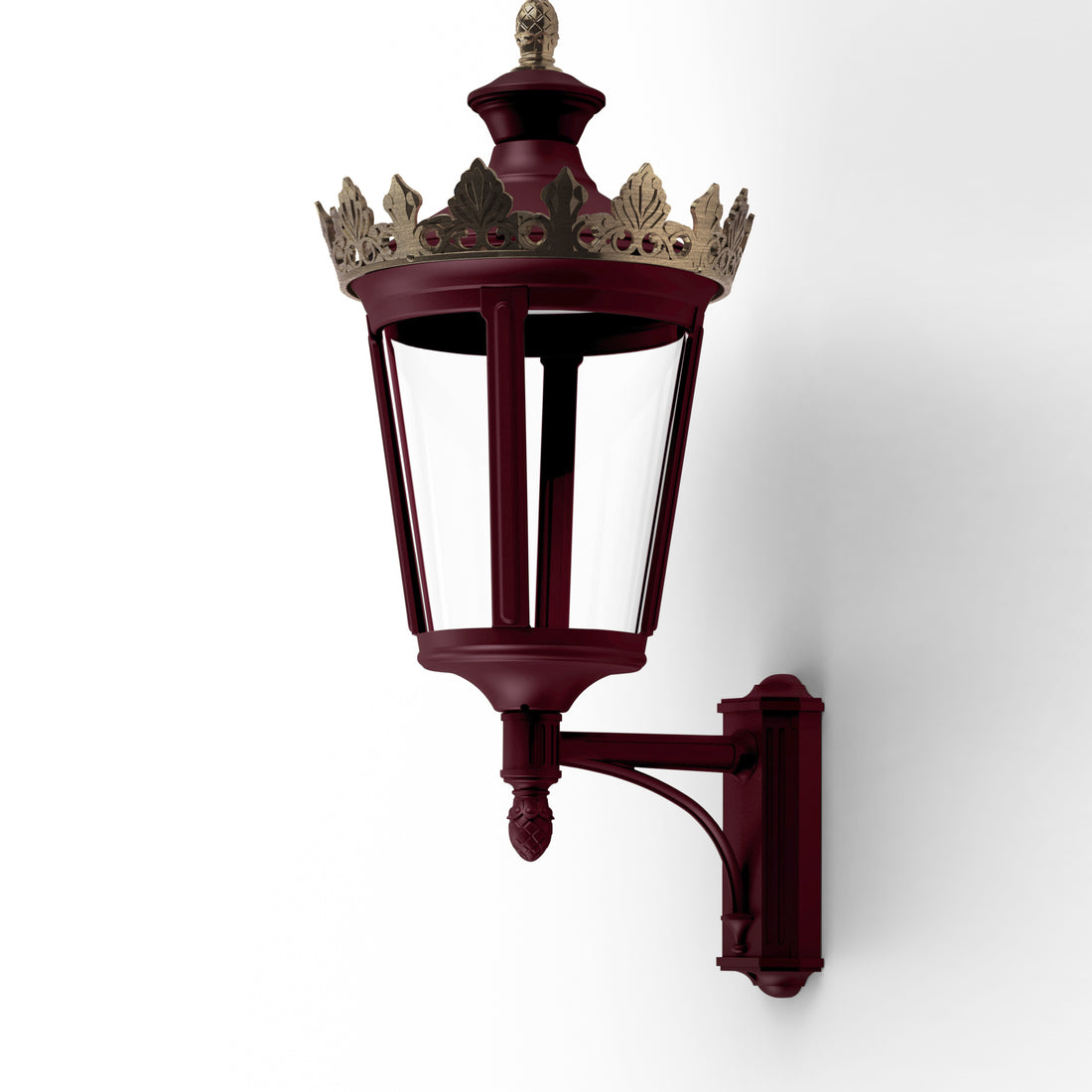 Applique Louvre N°5 LED 2700°K Rouge vin 066 133110066