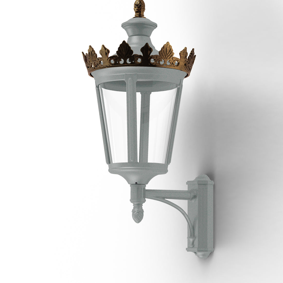 Applique Louvre N°5 LED 2700°K Gris soie 105 133110105