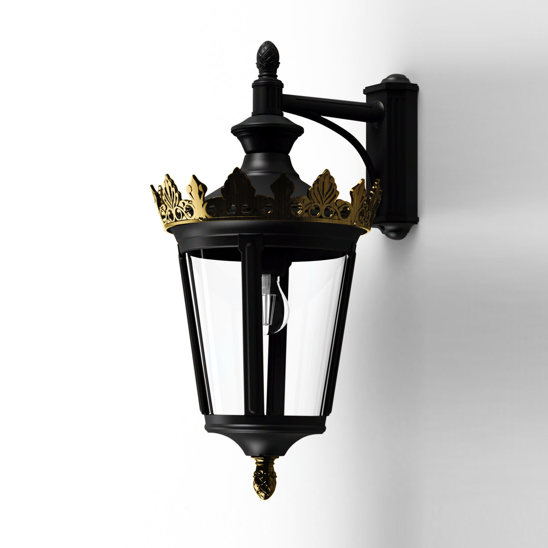 Applique Louvre N°6 E27 Noir foncé 000 133011000