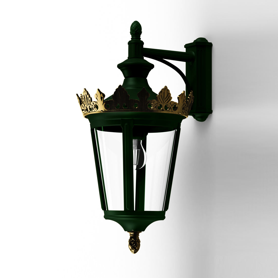 Applique Louvre N°6 E27 Vert Anglais 019 133011019