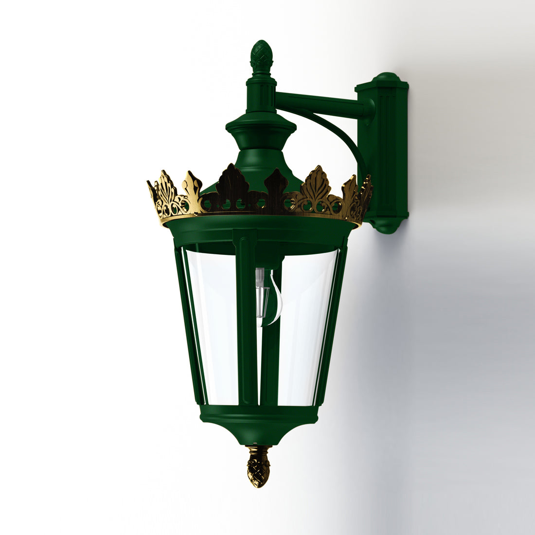 Applique Louvre N°6 E27 Vert sapin 067 133011067