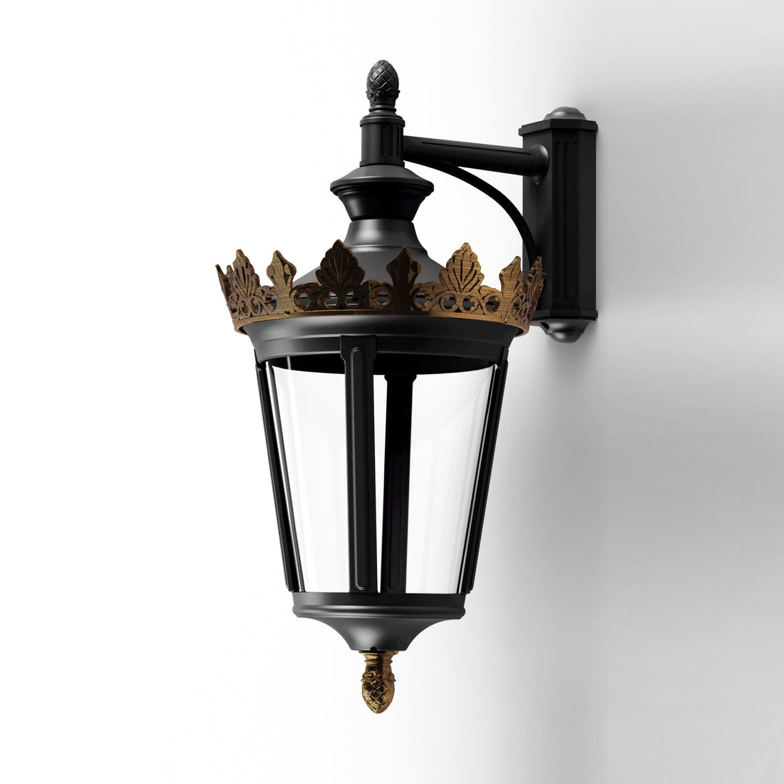 Applique Louvre N°6 LED 2700°K Noir foncé 000 133112000