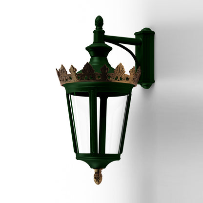 Applique Louvre N°6 LED 2700°K Vert Anglais 019 133112019