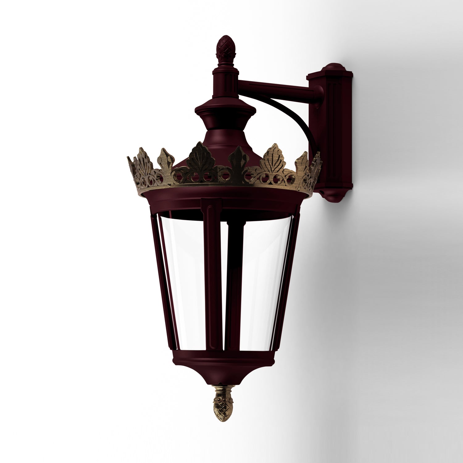 Applique Louvre N°6 LED 2700°K Rouge vin 066 133112066
