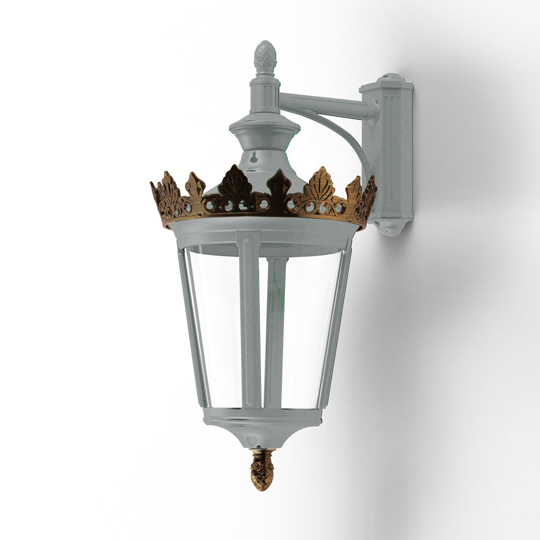 Applique Louvre N°6 LED 2700°K Gris soie 105 133112105
