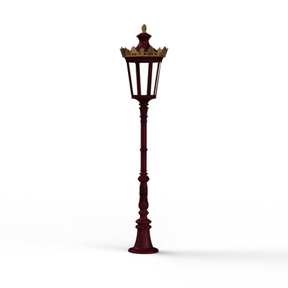 Borne Louvre N°8 LED 2700°K Rouge vin 066