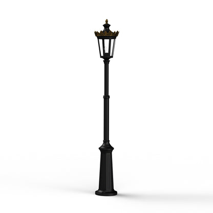 Lampadaire Louvre N°9 E27 Noir foncé 000 133017000