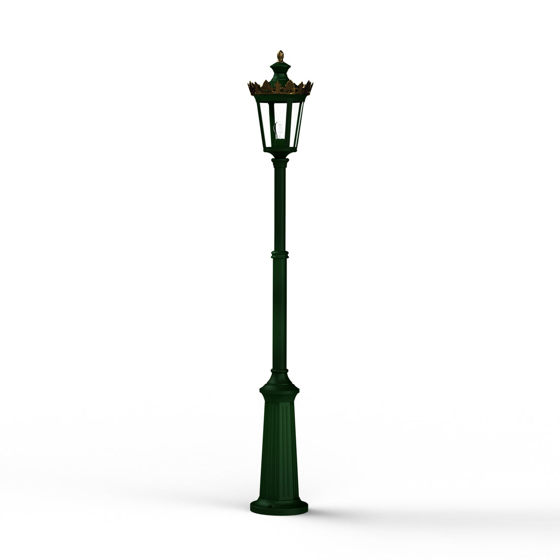 Lampadaire Louvre N°9 E27 Vert Anglais 019 133017019