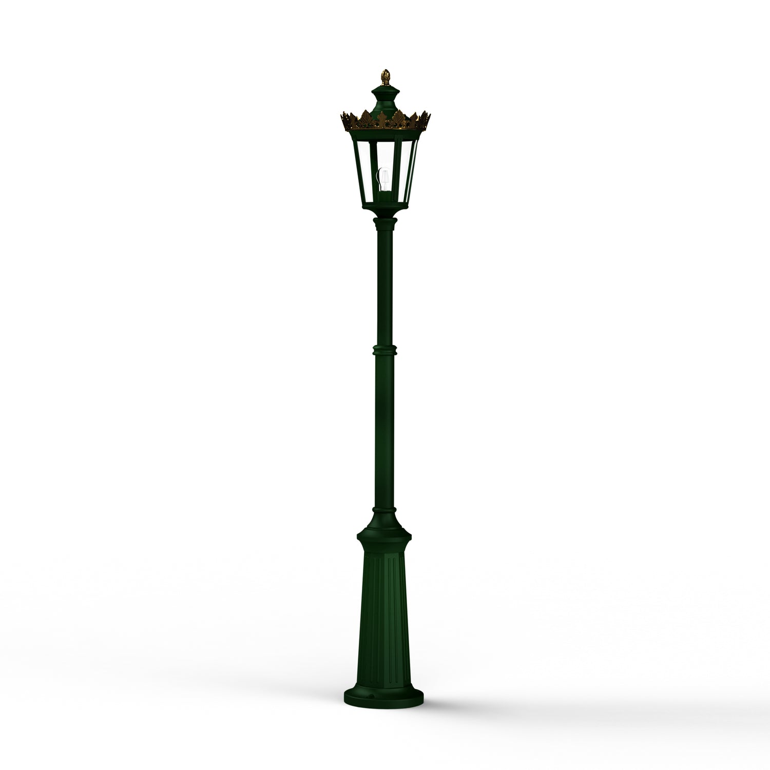 Lampadaire Louvre N°9 E27 Vert Anglais 019 133017019