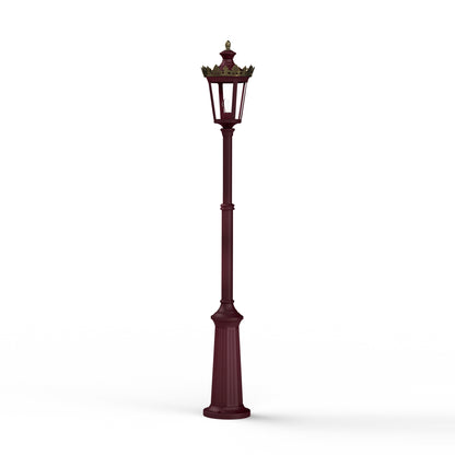 Lampadaire Louvre N°9 E27 Rouge vin 066 133017066