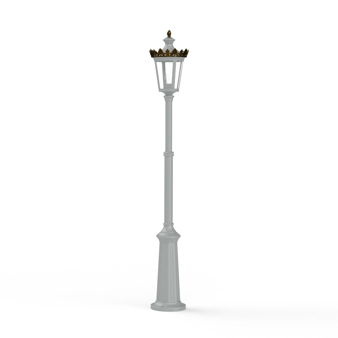 Lampadaire Louvre N°9 E27 Gris soie 105 133017105