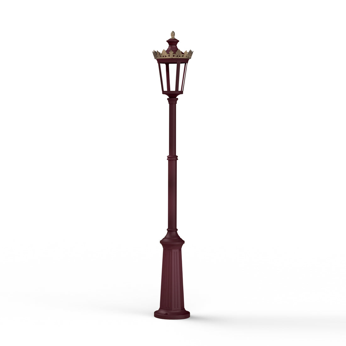 Lampadaire Louvre N°9 LED 2700°K Rouge vin 066 133118066