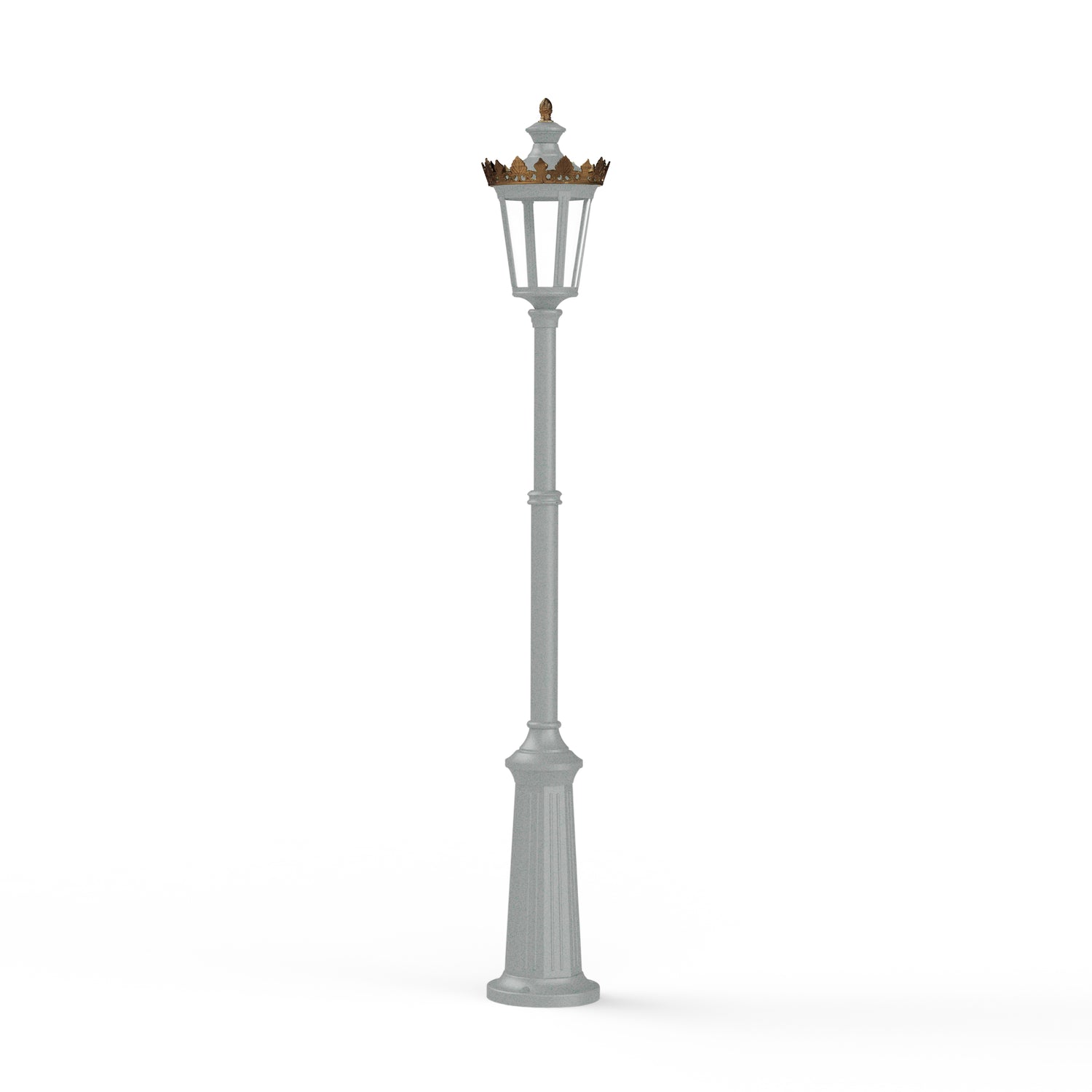 Lampadaire Louvre N°9 LED 2700°K Gris soie 105 133118105