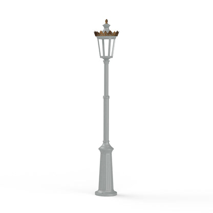 Lampadaire Louvre N°9 LED 2700°K Gris soie 105 133118105