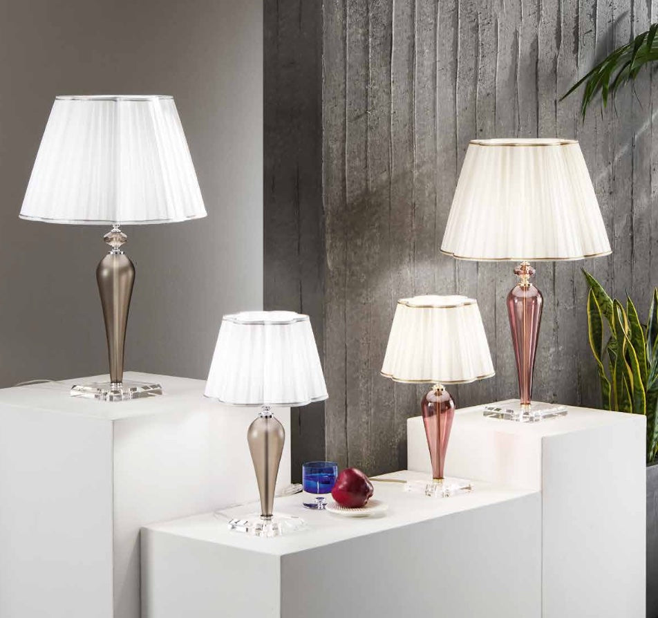 Lampe Victoire rose H69