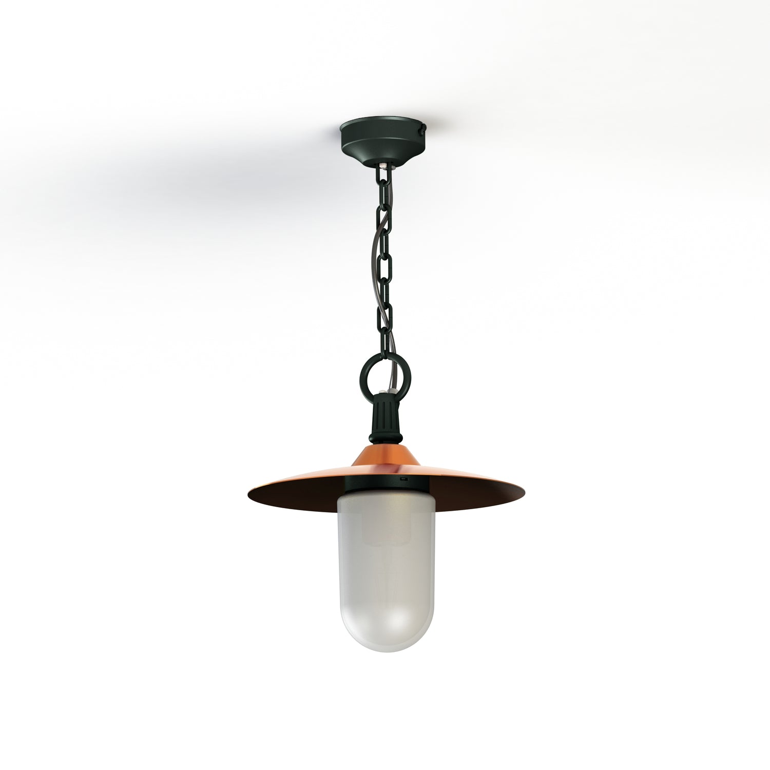 Suspension Montana N°1 opale Dôme cuivre brut- Gris 059 139018059