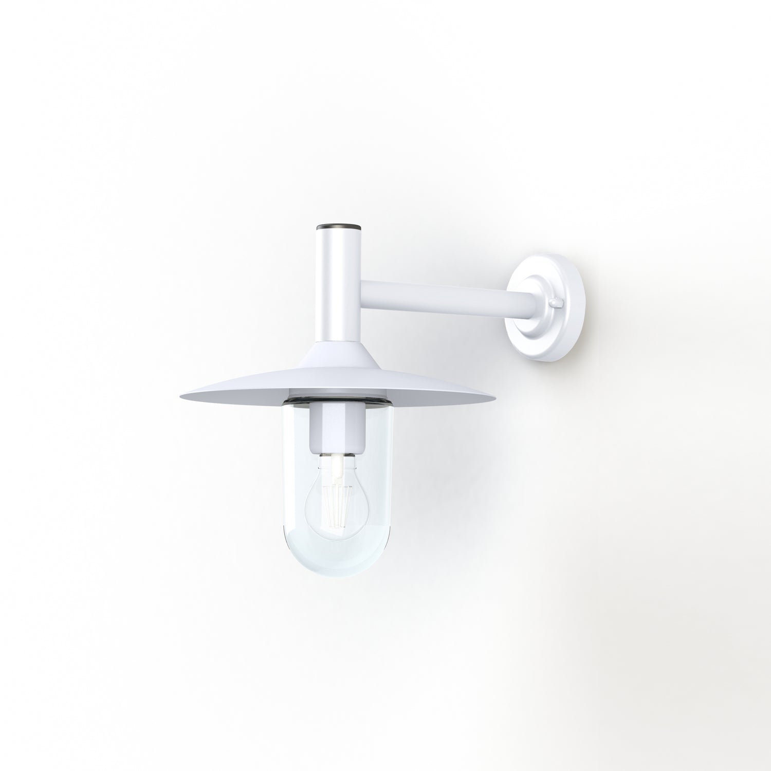 Applique Montana N°2 clair Dôme blanc- Blanc 001 139005001