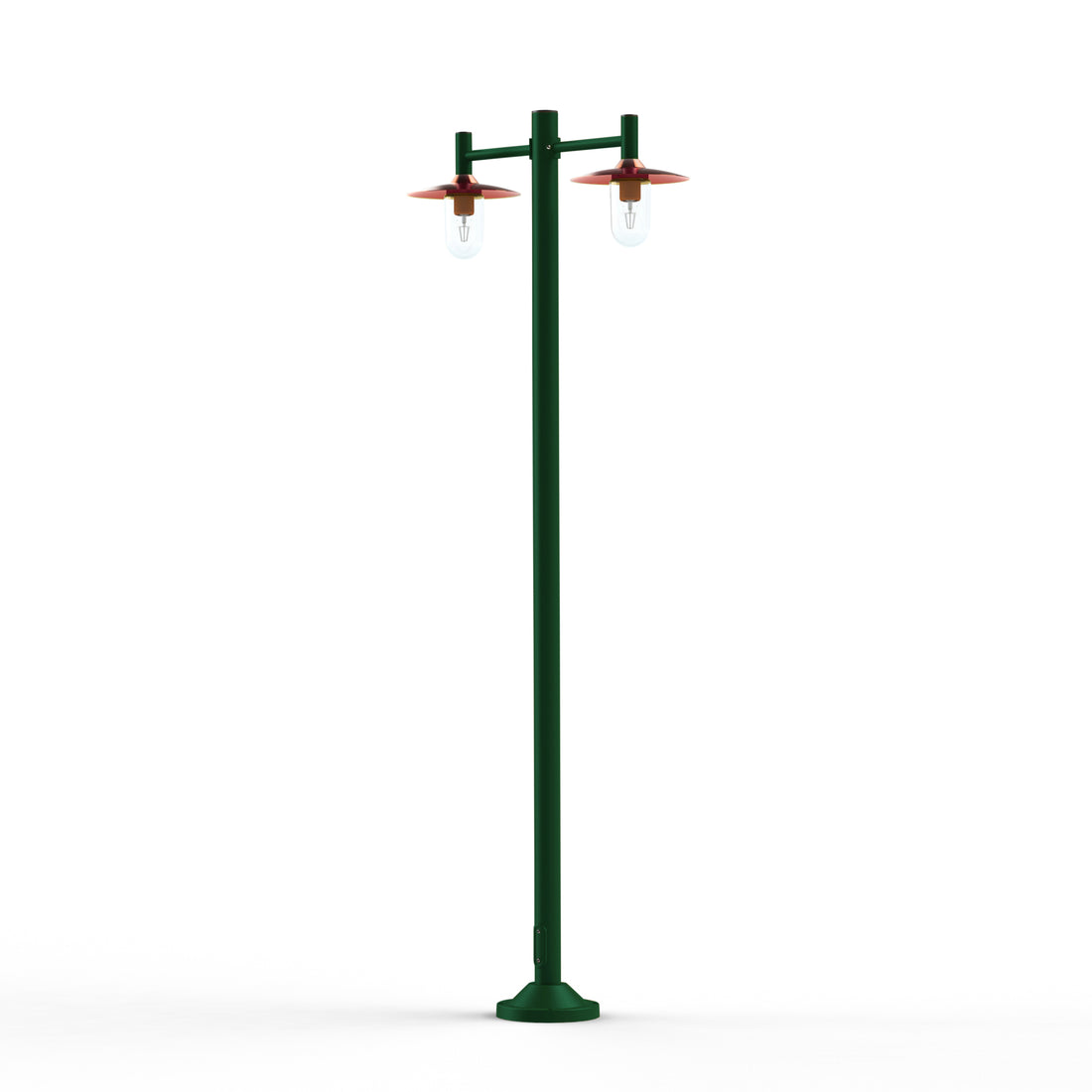 Lampadaire Montana N°4 clair Dôme cuivre vernis- Vert sapin 067 139014067