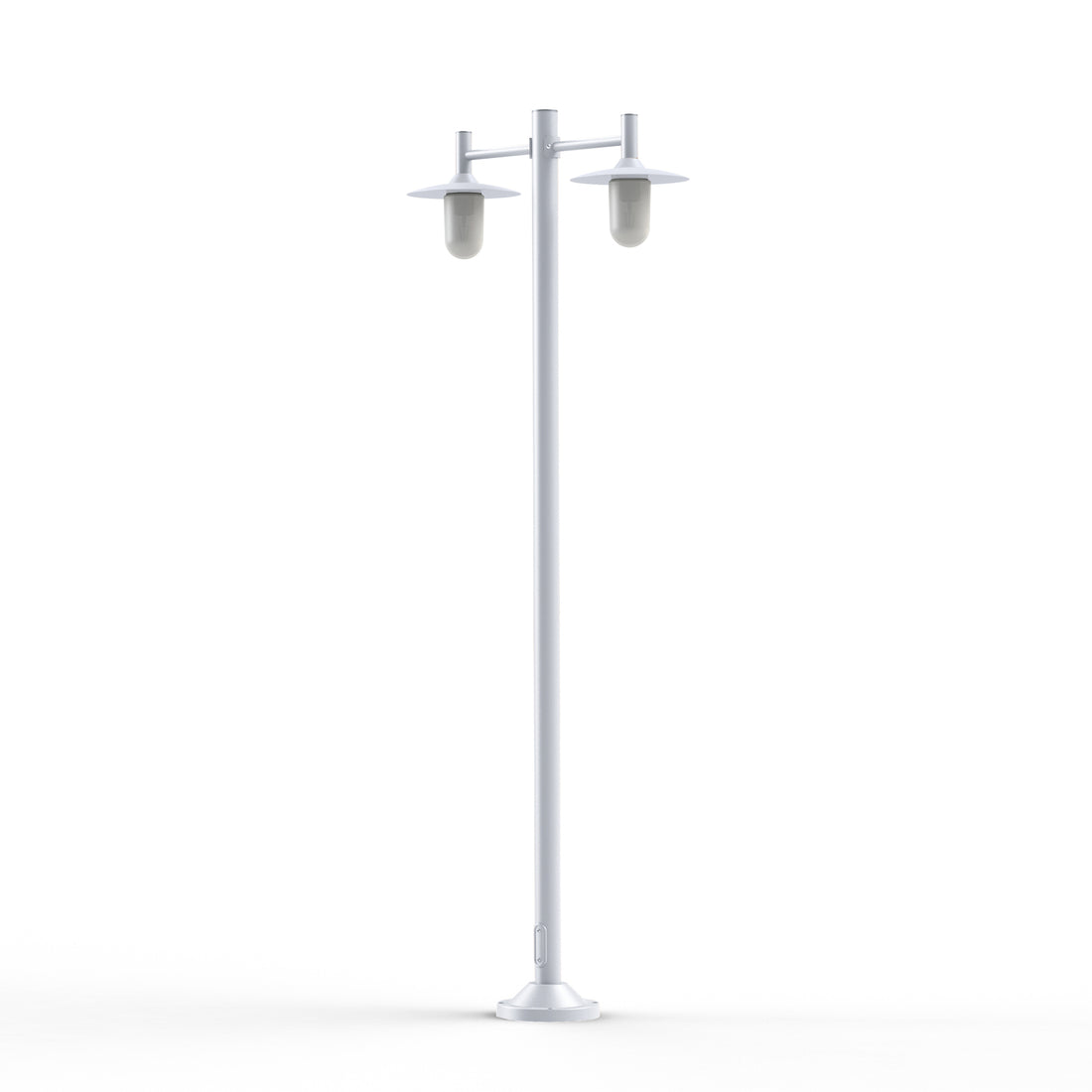 Lampadaire Montana N°4 opale Dôme blanc- Blanc 001 139015001