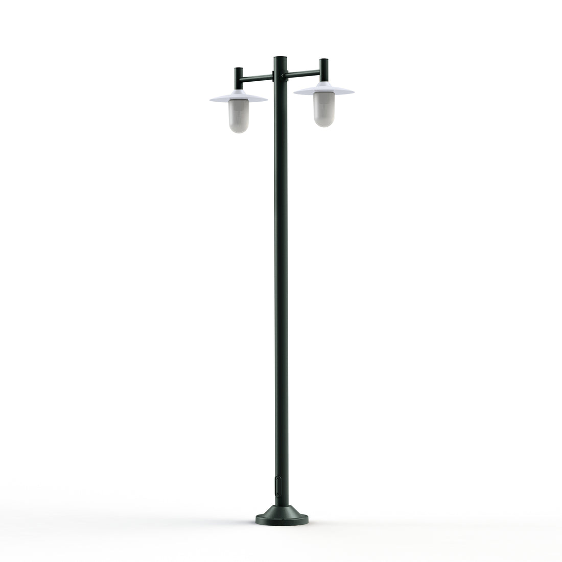 Lampadaire Montana N°4 opale Dôme blanc- Gris ardoise 059 139015059