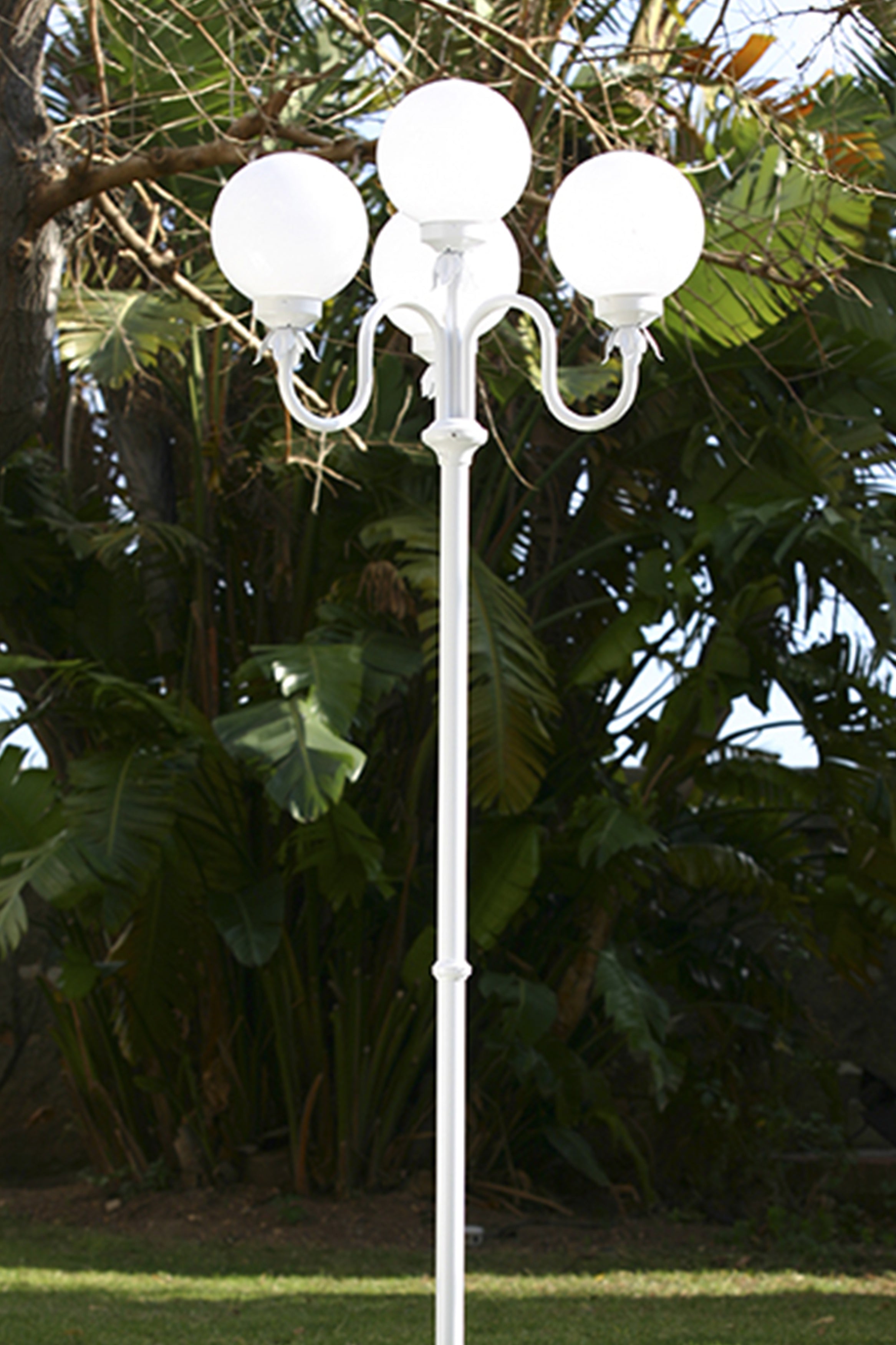 Lampadaire Moon N°4 fumé Blanc 001 109011001