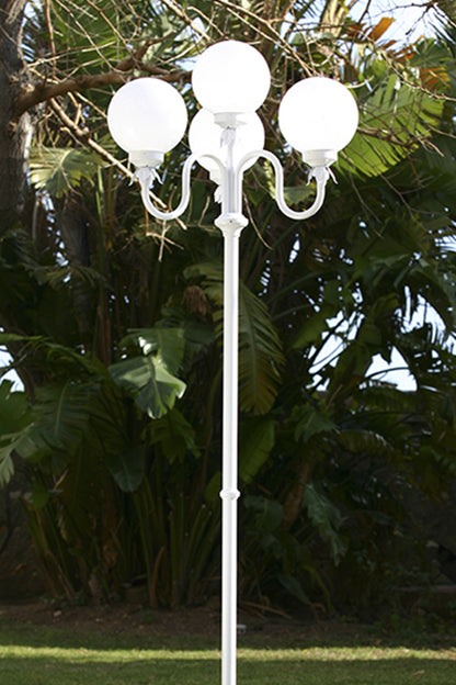 Lampadaire Moon N°4 fumé Blanc 001 109011001