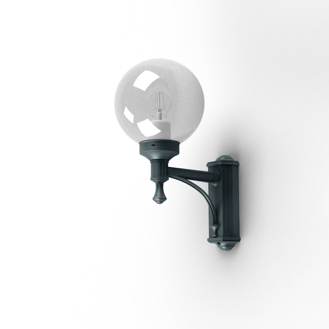 Applique Moon N°1 fumé Vert de gris 008 109001008