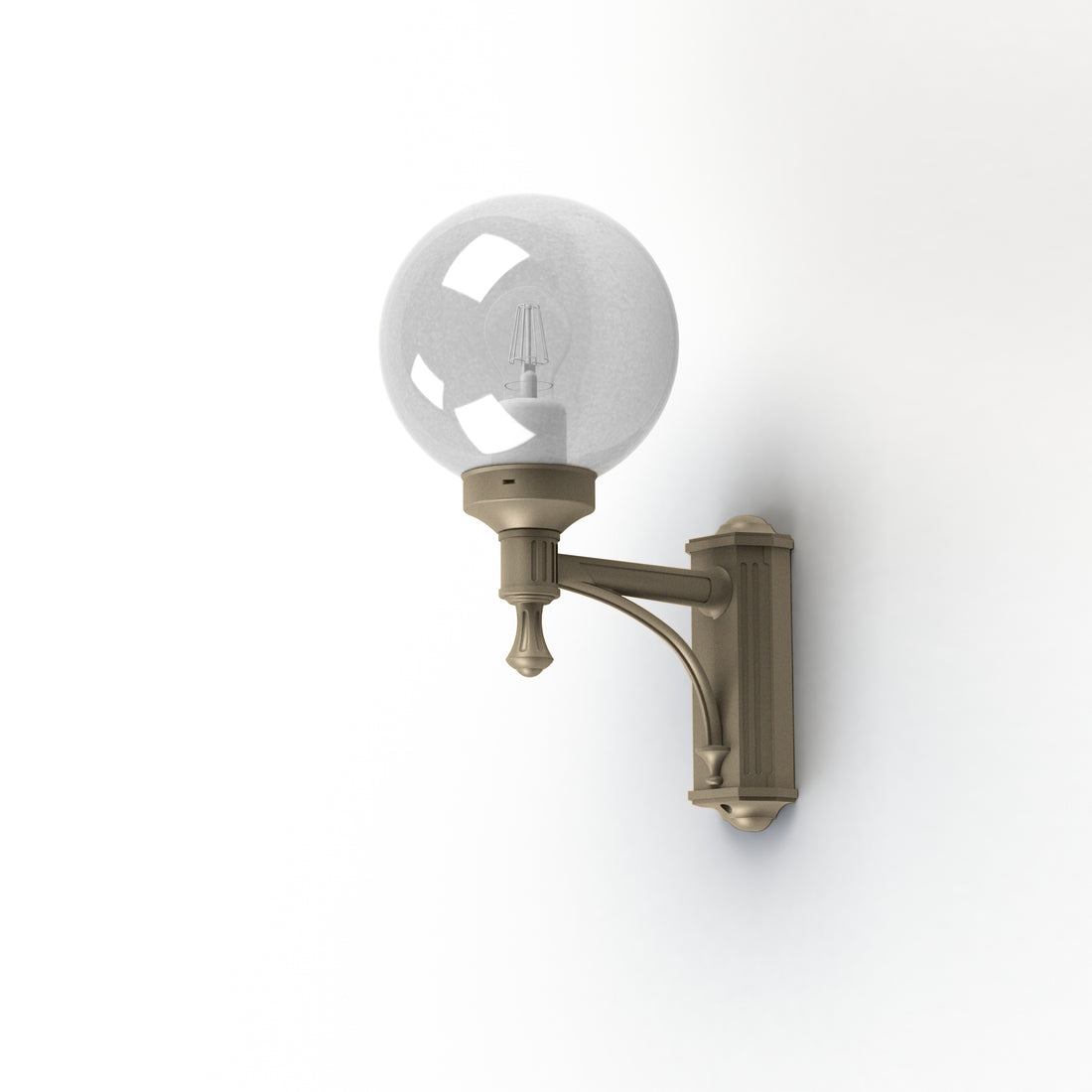 Applique Moon N°1 fumé Grès 054 109001054