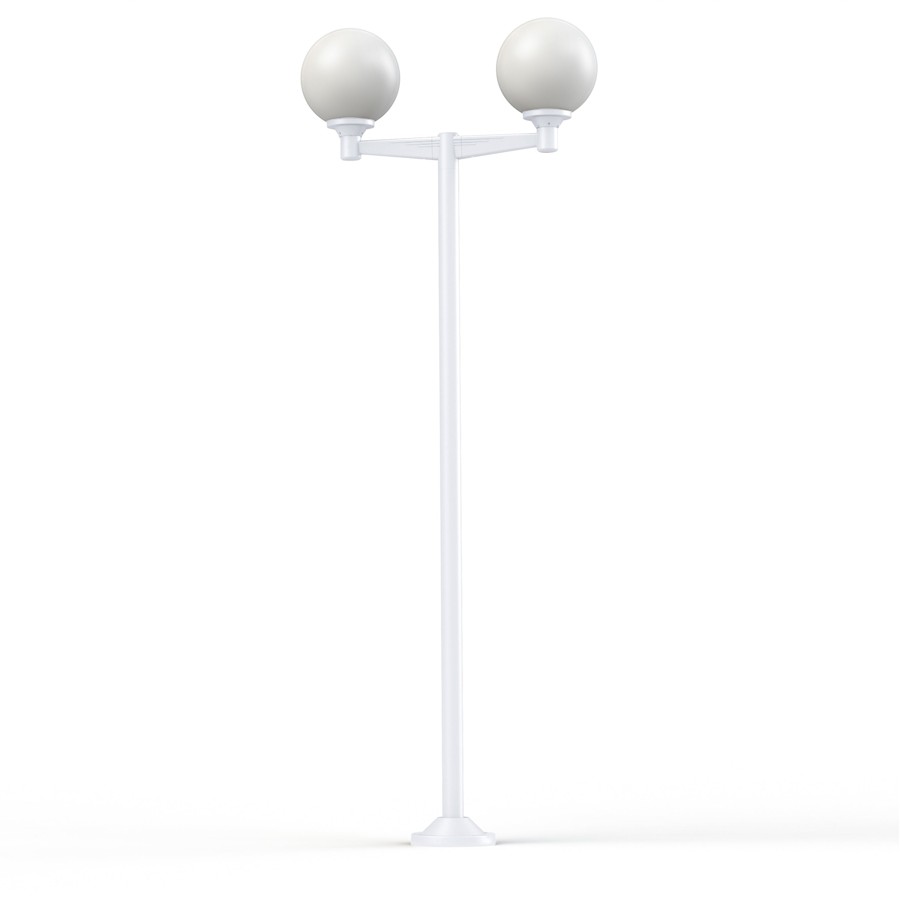 Lampadaire Moon N°12 opale Blanc 001 109025001